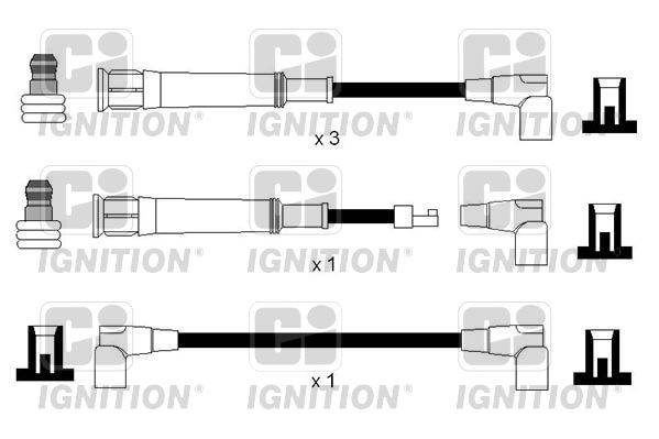 QUINTON HAZELL Комплект проводов зажигания XC1123